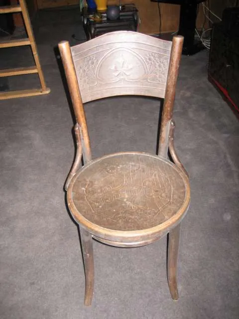 4 Thonetstühle