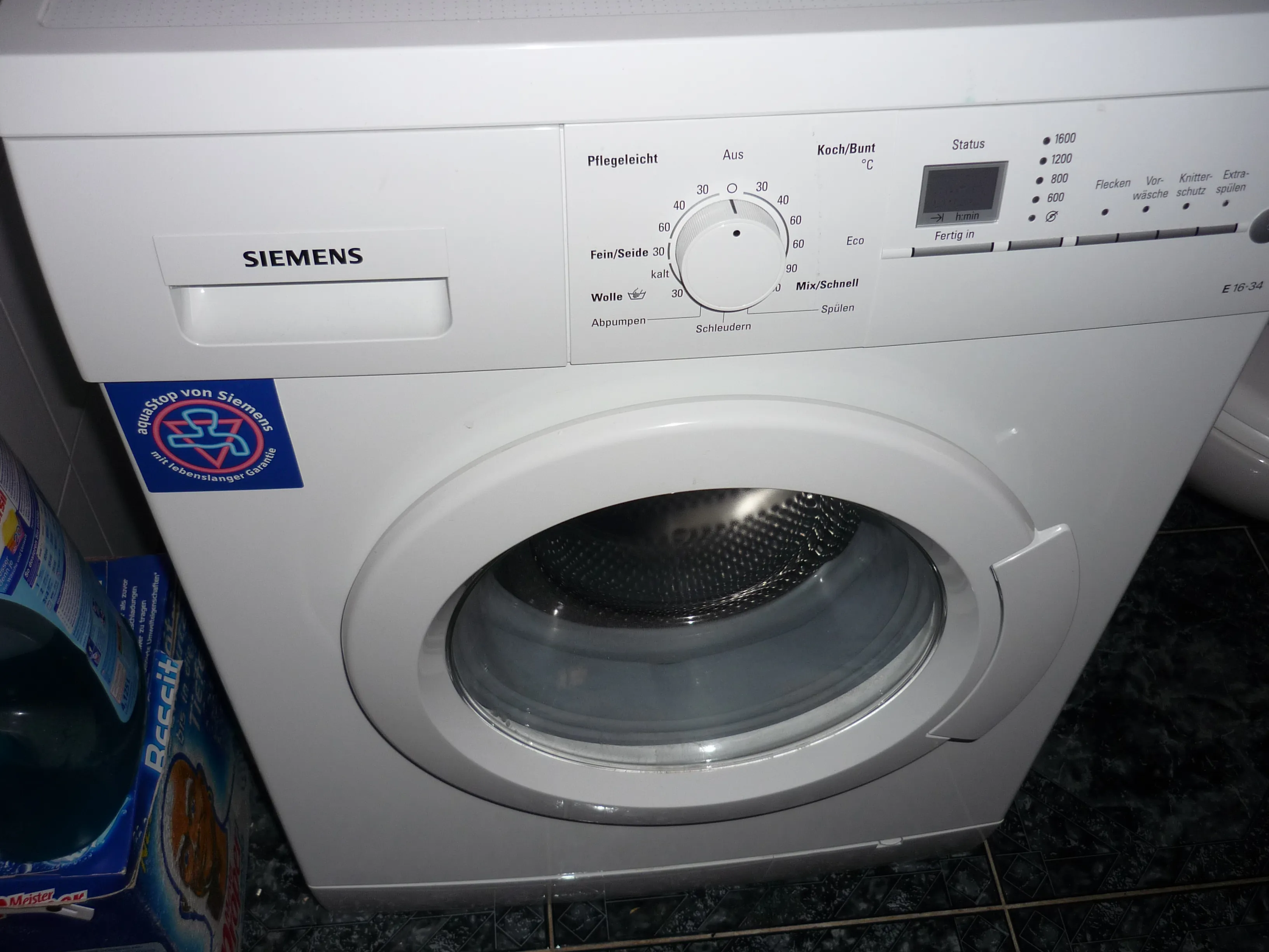 Waschmaschine Siemens WM 16 E 340  2 Jahre