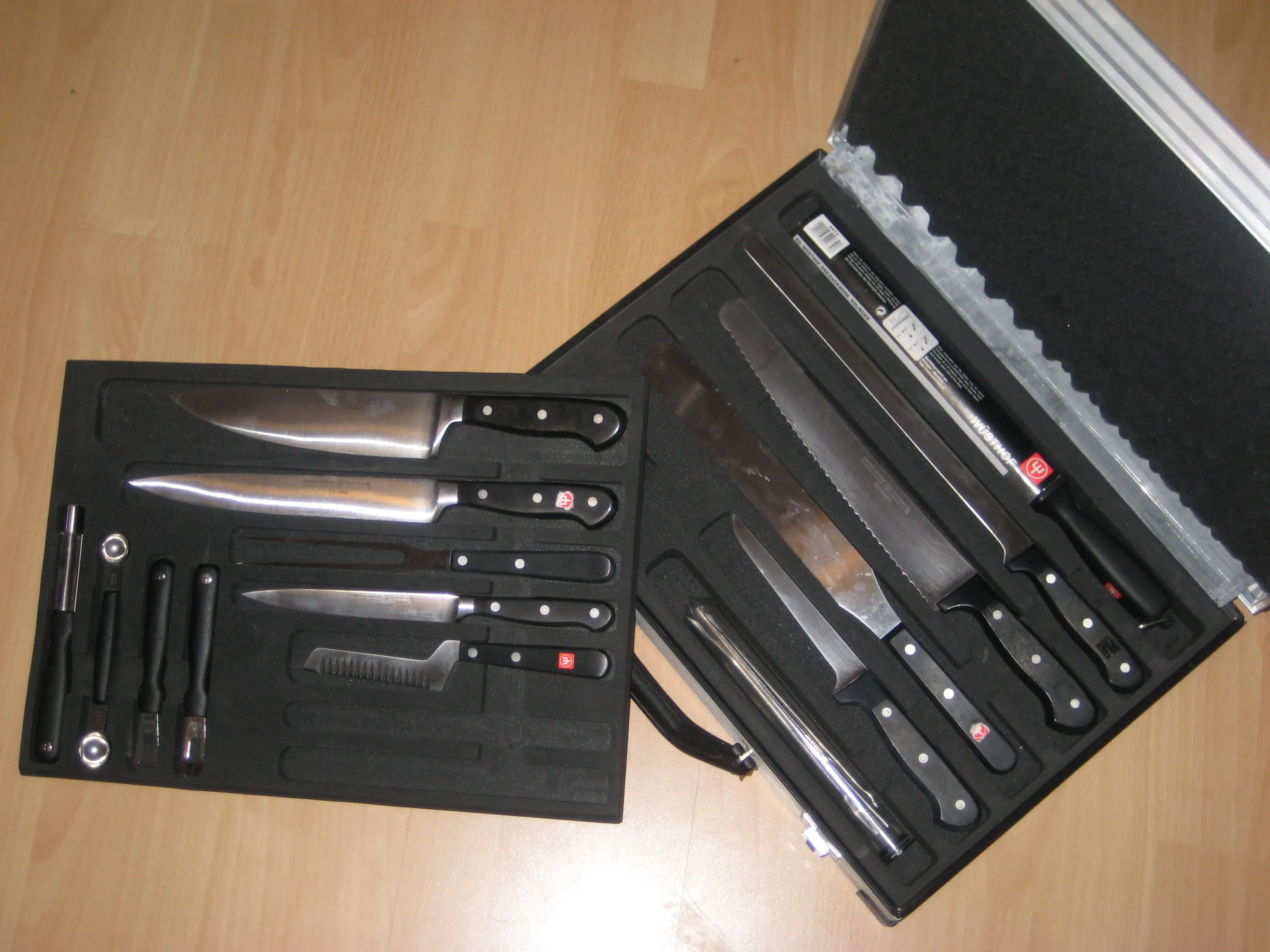 Wüsthof Dreizack Messer - Kochkoffer gebraucht