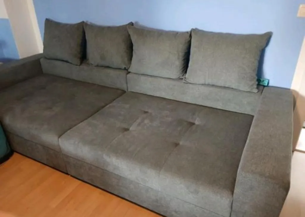 BIG Sofa grau, Wohnlandschaft