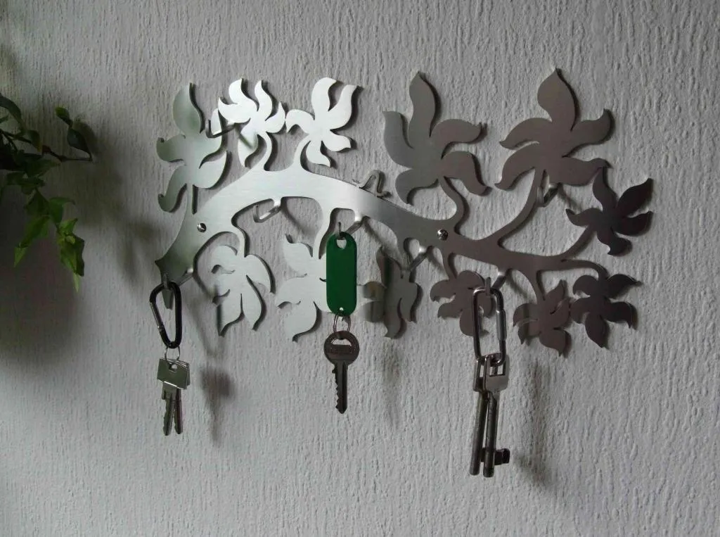 Schlüsselbrett Sai Kung - Edelstahl Design (Schlüsselboard)