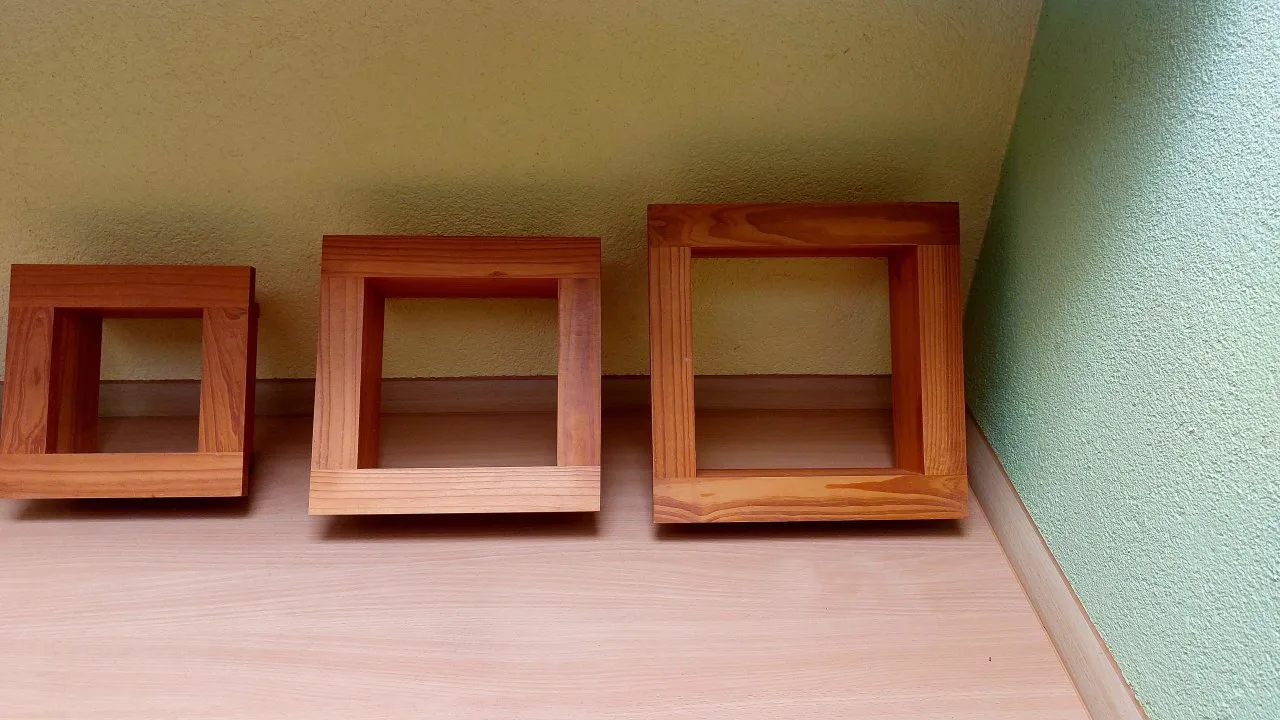 Holzrahmen Set 3Teilig