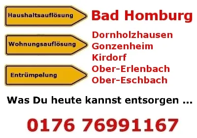 WOHNUNGSAUFLÖSUNGEN - HAUSHALTSAUFLÖSUNGEN - ENTRÜMPELUNGEN  -  Tel.:0176 769911 – Bild 1