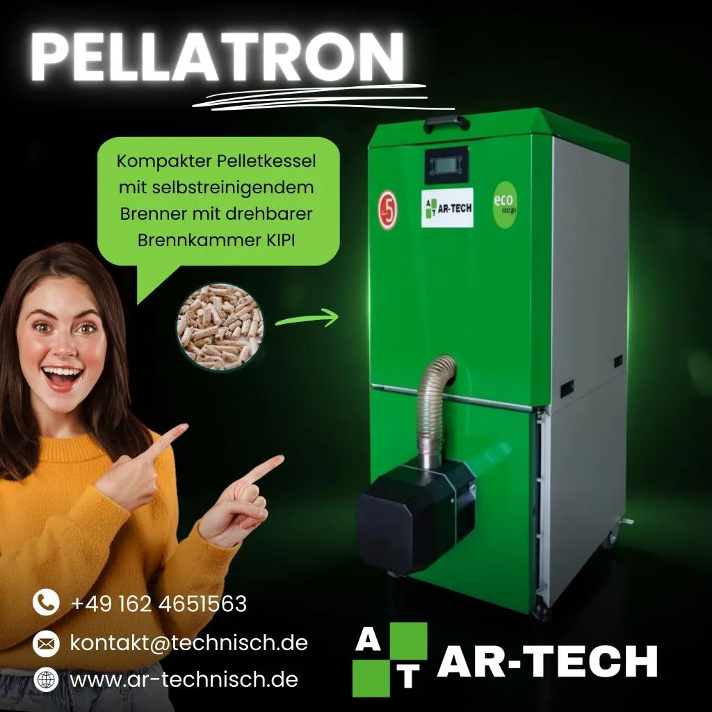 Pellatron 30 kW: Effiziente Pelletheizung