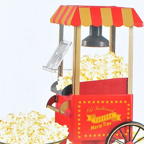 Mini Popcorn Maker Popcornmaschine Rot